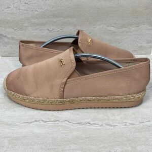 Michael Kors Espadrille Womens Size 10 Slip On Loafers Flats Comfort Shoes